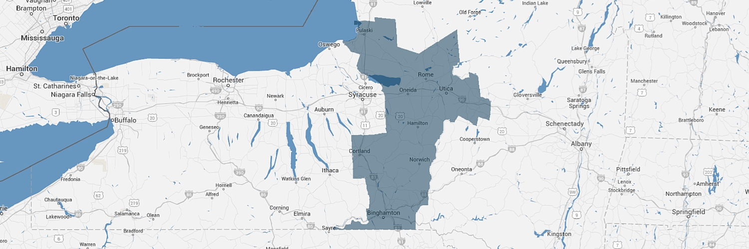 NY 22 District Map | WCNY Interviews Martin Babinec